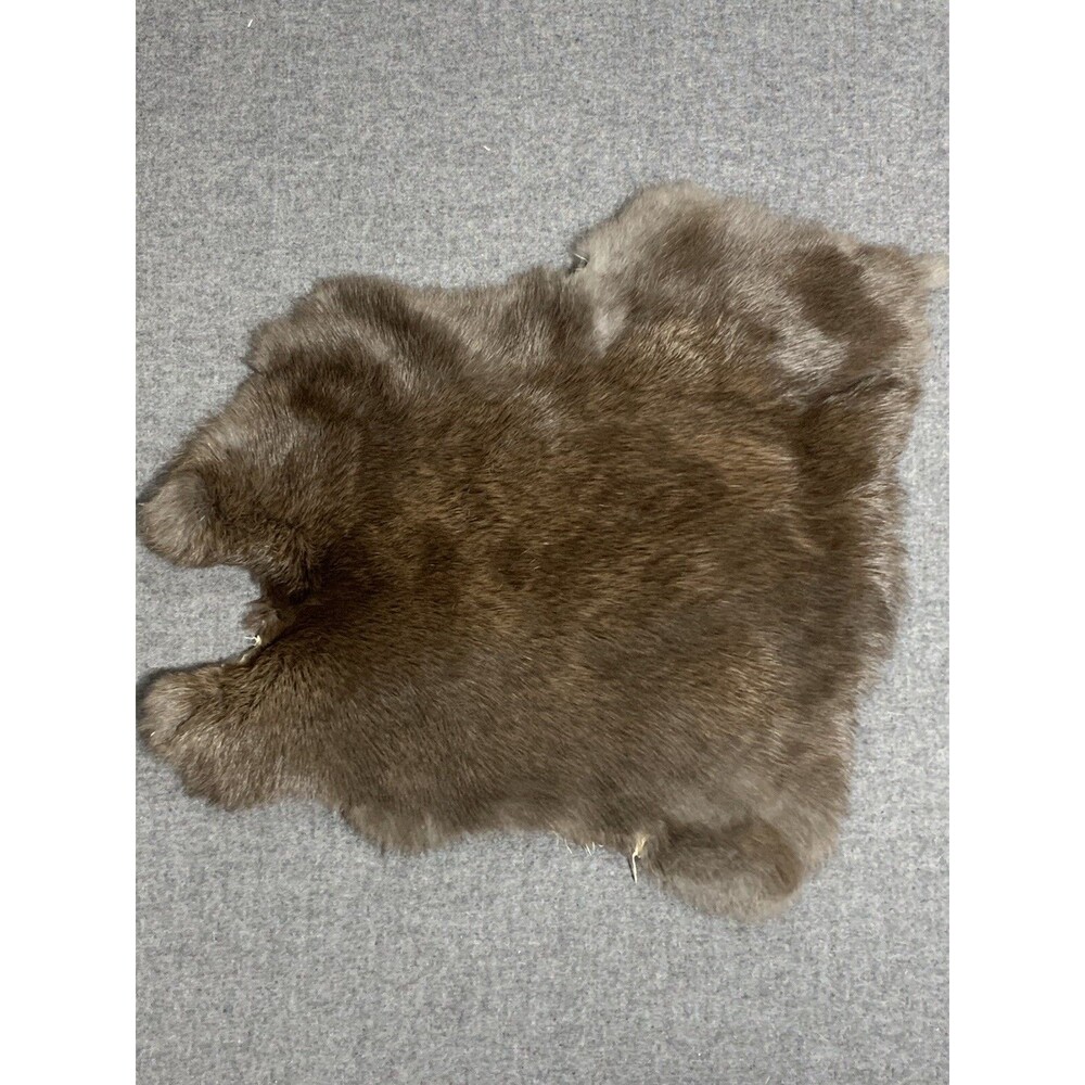 Printed Rabbit Pelt: Bronc - Picture 3 of 3